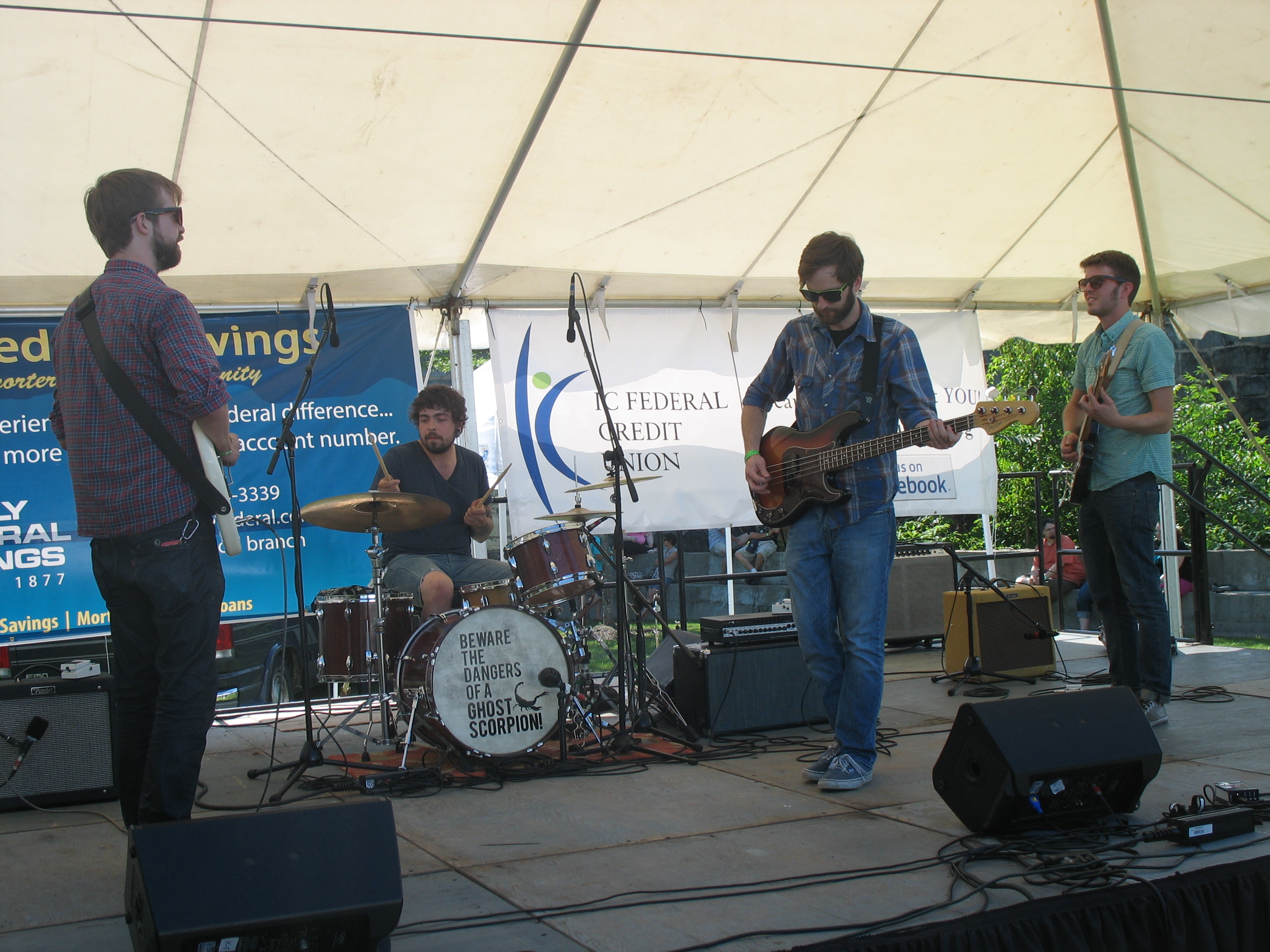 Coffin Daggers band playing