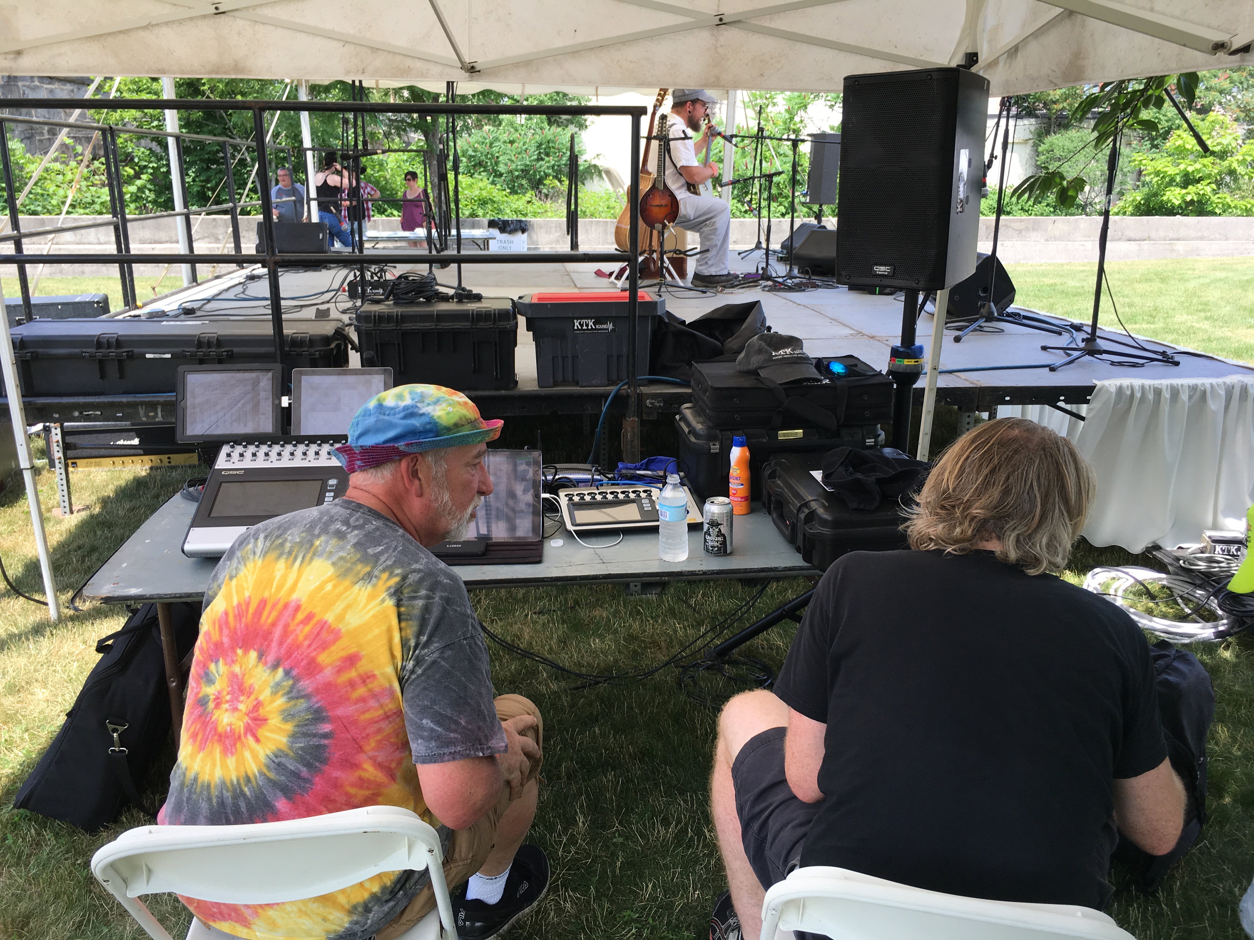 Our sound technicians
