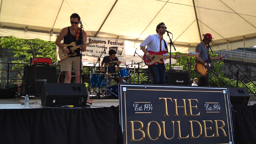 Camden band playing